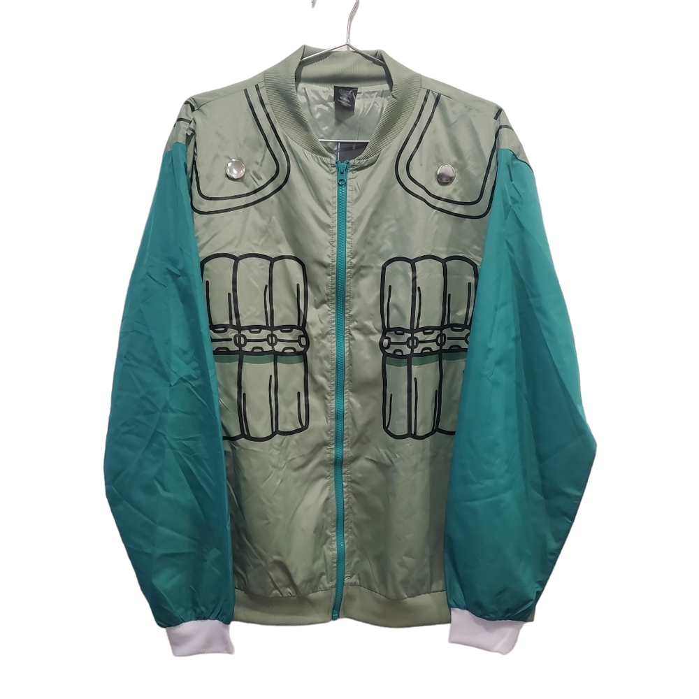 Culturefly Naruto Shippuden Taijutsu Windbreaker Jacket Adult Size XL NWT New